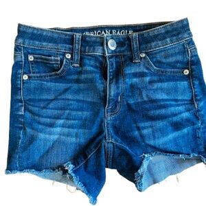 American Eagle Outfitters Women's Blue Denim Shorts size 0